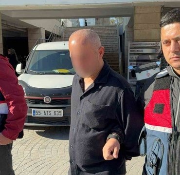Samsun İlkadım'da jandarma, uyuşturucudan 10 yıl hapis cezalı hükümlüyü yakaladı