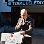 Samsun Terme'de Muhtarlar Günü töreni çelenk sunumu ve dernek ziyaretiyle tamamlandı