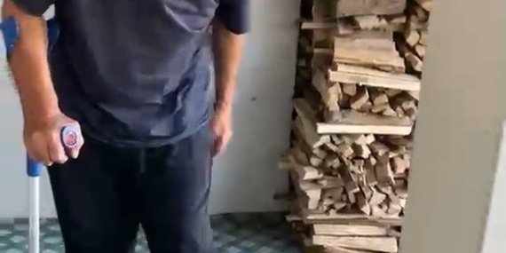 Samsun Terme'de yüzde 71 engelli 76 yaşındaki adam, 2 aydır huzurevi bekliyor
