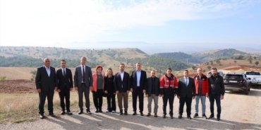 Samsun Vezirköprü'de 7 bin büyükbaş kapasiteli Besi OTB projesi incelendi