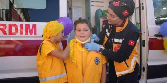 Samsun'da 33 etkinlikle 10 bin 498 ilkokul öğrencisine sağlık eğitimi verildi
