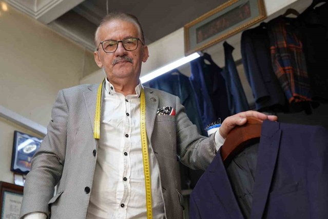 Samsun'da 60 yıldır terzilik yapan Haşim Uzun, gençlere 'Para sizi bulur' dedi