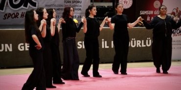 Samsun'da Amatör Spor Haftası'nda sporcular yürüdü, 175 antrenörle çalışılıyor