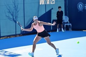 Samsun'da WTA 125'te eleme maçları sona erdi, 25 ülkeden tenisçi yer aldı