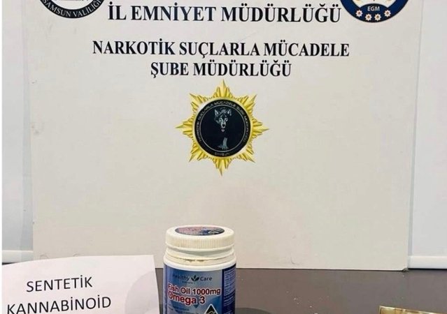 Samsun'da operasyonda 2 bin 6 sentetik hap ele geçirildi, 4 aranan şahıs yakalandı
