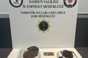 Samsun'da operasyonda 2 şüpheli gözaltına alındı, 51 gram uyuşturucu bulundu