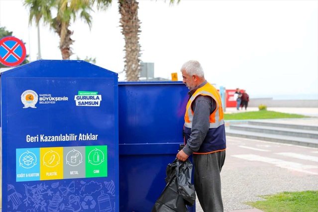 Samsun'da sıfır atık projesi 3 ayda 280 ton atığı geri dönüşüme kazandırdı