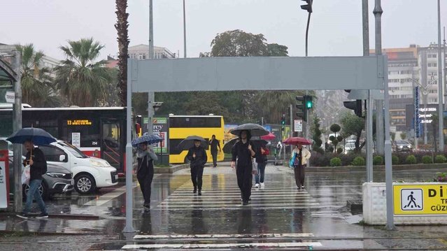 Samsun'da son 24 saatte metrekareye ortalama 57,8 kilogram yağış düştü