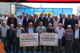 Samsun'da tarımsal destekle 3 ilçede bin 757 üreticiye tohum ve gübre veriliyor