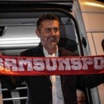 Samsunspor'un yeni hocası Nenad Bjelica, gece uçakla Samsun'a geldi