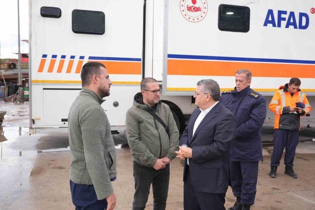 Sinop Valisi Özarslan, 197 personelin Numan Şen'i arama çalışmalarını inceledi