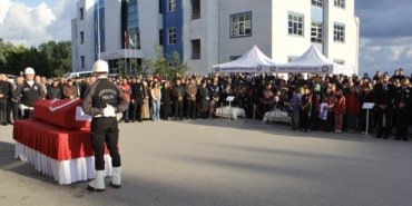 Sinop'ta denizde hayatını kaybeden gazi polis memurunun cenazesi Samsun'a gönderildi