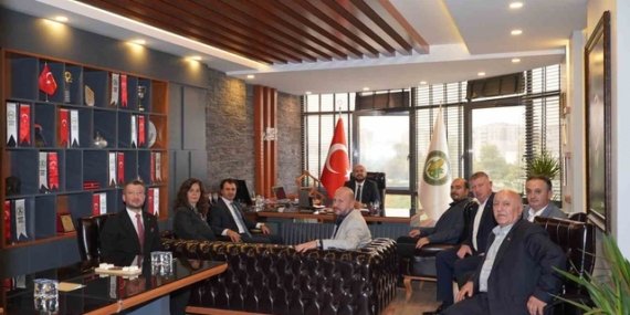 TKDK heyeti Çarşamba Ticaret Borsası'nda tarım ve hayvancılık desteklerini ele aldı