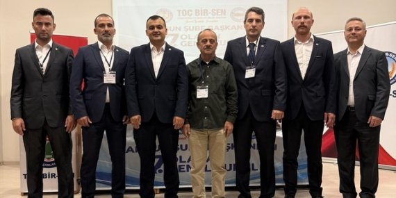 TOÇ BİR-SEN Samsun Şubesinde Dr. Ahmet Geçer yeniden başkan seçildi