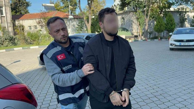 Üzerinde 199 ecstasy hap bulunan şüpheli Samsun'da adliyeye sevk edildi