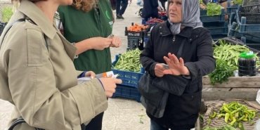 Yeşilay Çarşamba, Canik ve Yakakent'te okul, huzurevi ve pazar çalışması yaptı